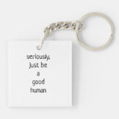 真面目に善人である キーホルダー (裏面)