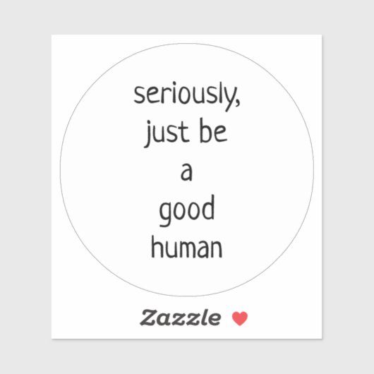 真面目に善人である シール (シート)