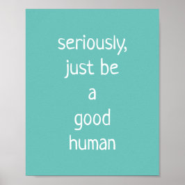 真面目に善人である ポスター