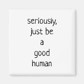 真面目に善人である マグネット (正面)