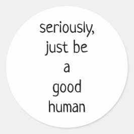 真面目に善人である ラウンドシール