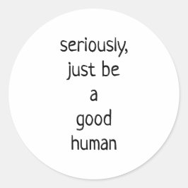 真面目に善人である ラウンドシール