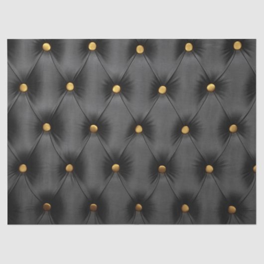 真黒のcapitoneののティッシュペーパー 薄葉紙 (正面)