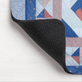 眠いくまのキルト マウスパッド (コーナー)