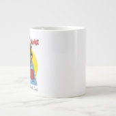 眠いくまのノベルティのコーヒー・マグ ジャンボコーヒーマグカップ (正面)