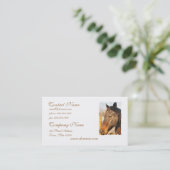 眠いばん馬の名刺 名刺 (スタンド正面)