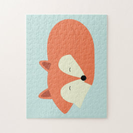 眠いアカギツネ ジグソーパズル