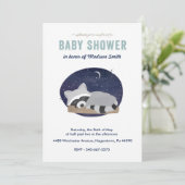 眠いアライグマ 招待状 (スタンド正面)