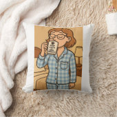 眠いエスプレッソ クッション (ブランケット)