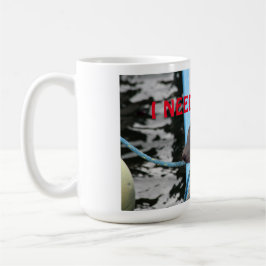 眠いガラパゴス海ライオンはコーヒーが必要！ コーヒーマグカップ