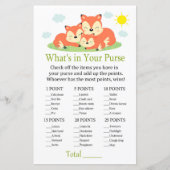 眠いキツネあなたの財布ゲームの中に何がある (正面)