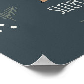 眠いクマ ポスター (角)