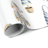 眠いクリスマスの格言及び木のデザイン ラッピングペーパー (ロールコーナー)