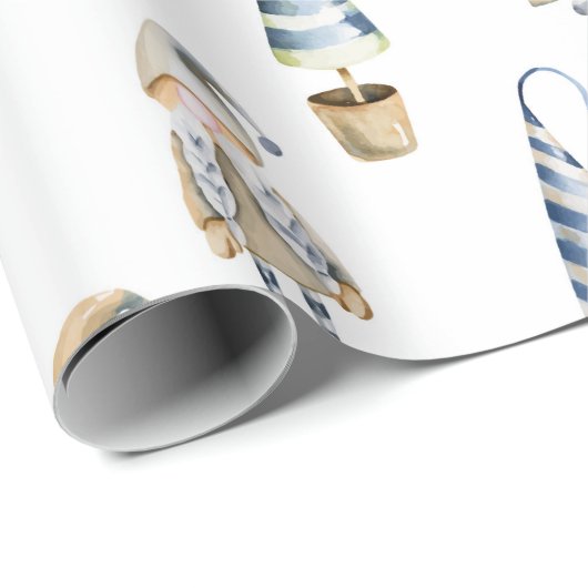 眠いクリスマスの格言及び木のデザイン ラッピングペーパー (ロールコーナー)