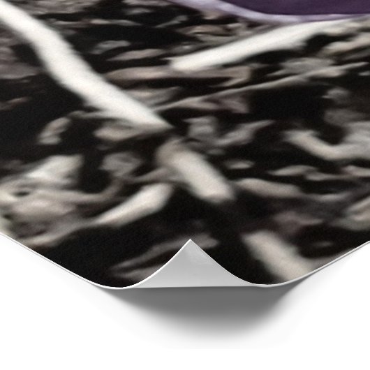 眠いクロッカス ポスター (角)