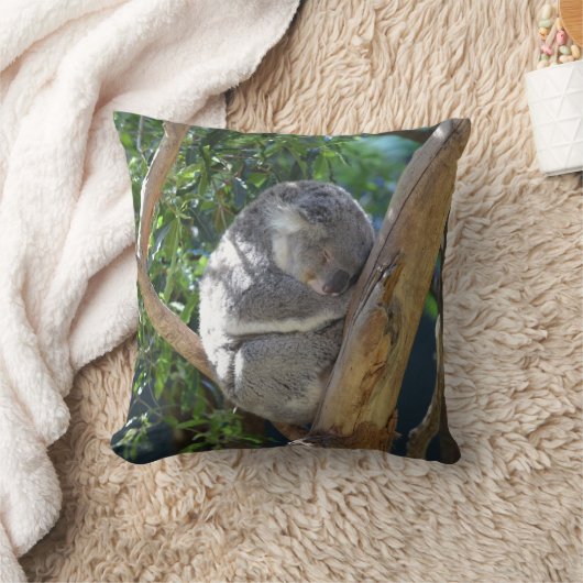 眠いコアラ クッション (ブランケット)