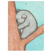 眠いコアラ クリップボード (裏面)