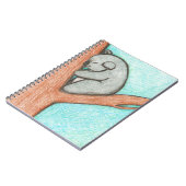 眠いコアラ ノートブック (左側)