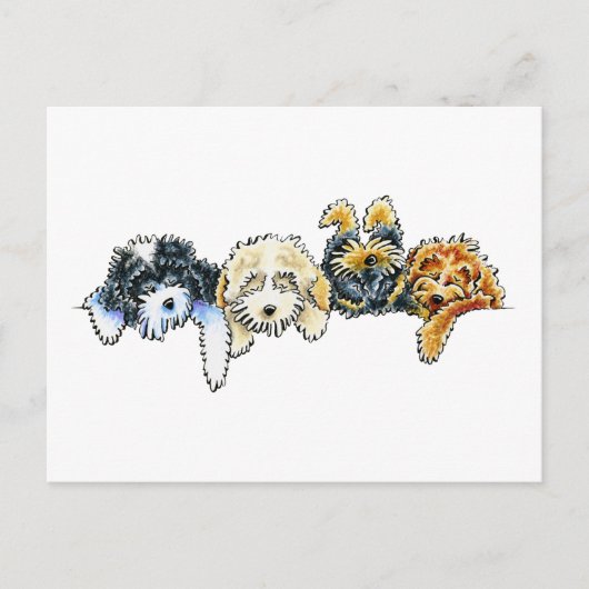 眠いコカポス ポストカード (正面)