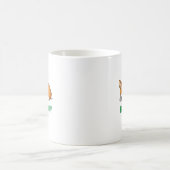眠いコーギー 今日はやめとこう コーヒーマグカップ (中央)