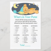 眠いテディベアあなたの財布ゲームの中に何がある (正面)