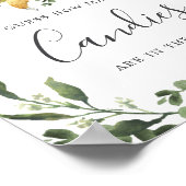 眠いナマケモノの赤ちゃんシャワー数を推測 ポスター (角)