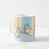 眠いハムスター コーヒーマグカップ (正面左)