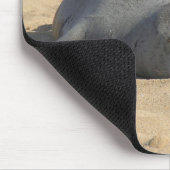 眠いハワイの修道士のシール マウスパッド (コーナー)