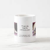 眠いパグのコーヒー・マグ コーヒーマグカップ (中央)