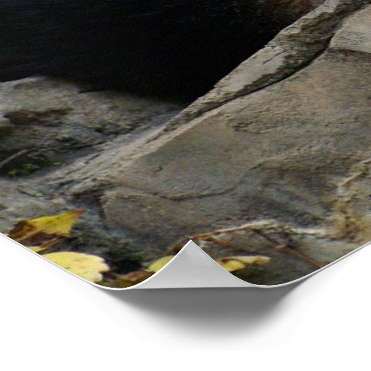 眠いパンダ ポスター (角)