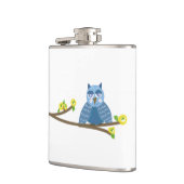 眠いフクロウ フラスク (左)