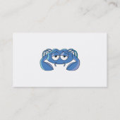 眠いブルーガニ 名刺 (裏面)