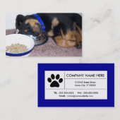 眠いヘッドロットワイラー 名刺 (正面/裏面)