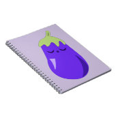 眠いベビーのナス ノートブック (右側)