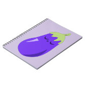 眠いベビーのナス ノートブック (左側)