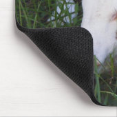 眠いベビーの子牛のmousepad マウスパッド (コーナー)