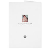 眠いベビーby Mary Cassatt, Welcome to the World! (裏面)