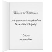 眠いベビーby Mary Cassatt, Welcome to the World! (内側 (右))