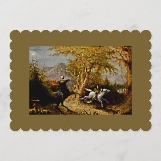 眠いホロウの頭のない馬の男 (正面)