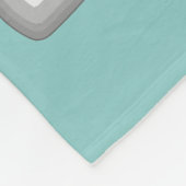 眠いボストンテリアのフリースブランケット フリースブランケット (角)