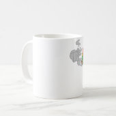 眠いマグ コーヒーマグカップ (正面左)