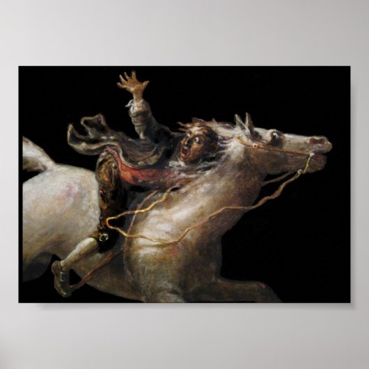 眠い中空のイカボドクレーン ポスター (正面)