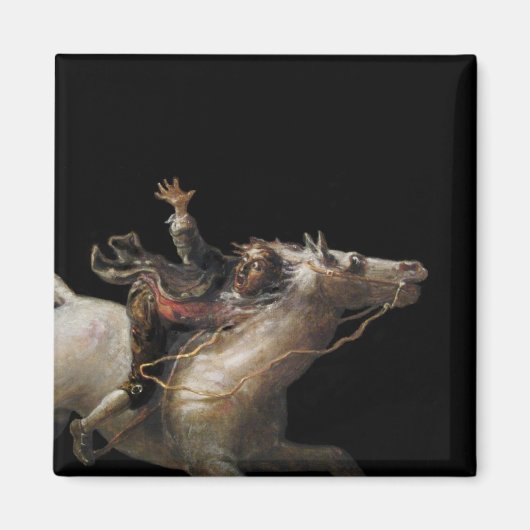 眠い中空のイカボドクレーン マグネット (正面)