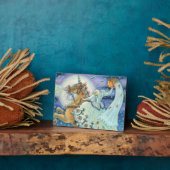 眠い中空のヘッドレスホースマンパロミノの花嫁 フォトプラーク (側面)