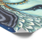 眠い中空ウィッチユニコーンフクロウ、ハロウィンファンタジー ポスター (角)