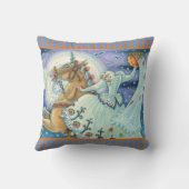 眠い中空ハロウィーン装飾用クッションの花嫁 クッション (裏面)