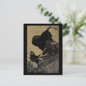 眠い中空ヘッドレスホースマンとイシャボッド ポストカード (スタンド正面)