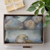 眠い人魚ガールデコペティッシュペーパー 薄葉紙 (ギフト)