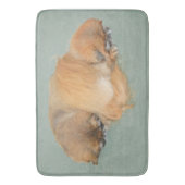 眠い午後 バスマット (正面縦)