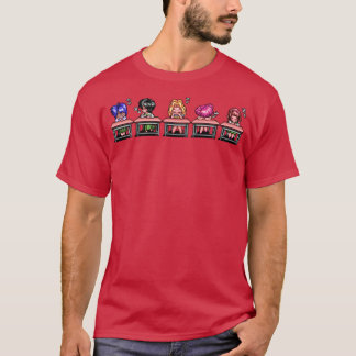 眠い女子学生 Tシャツ